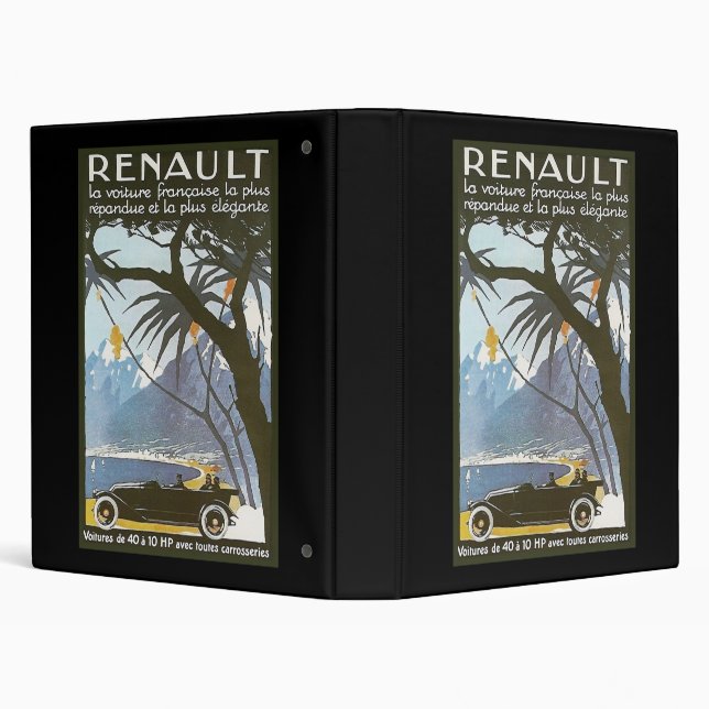 Renault 3 Ring Binder (Background)