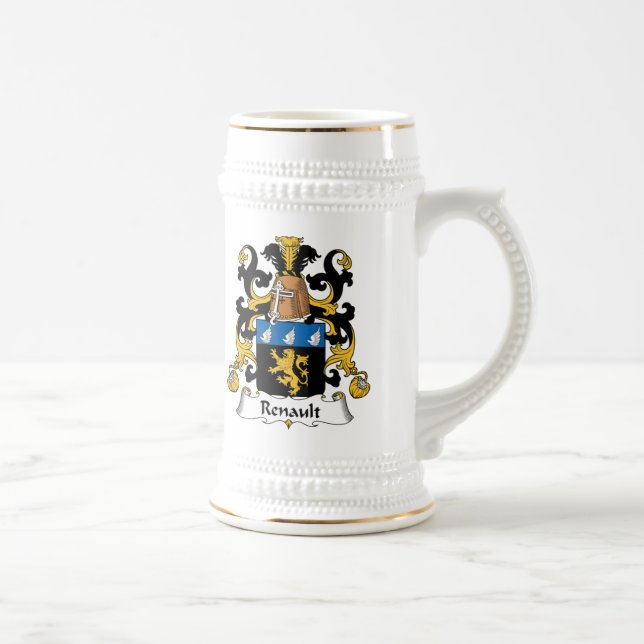 Renault Family Crest Beer Stein (Right)
