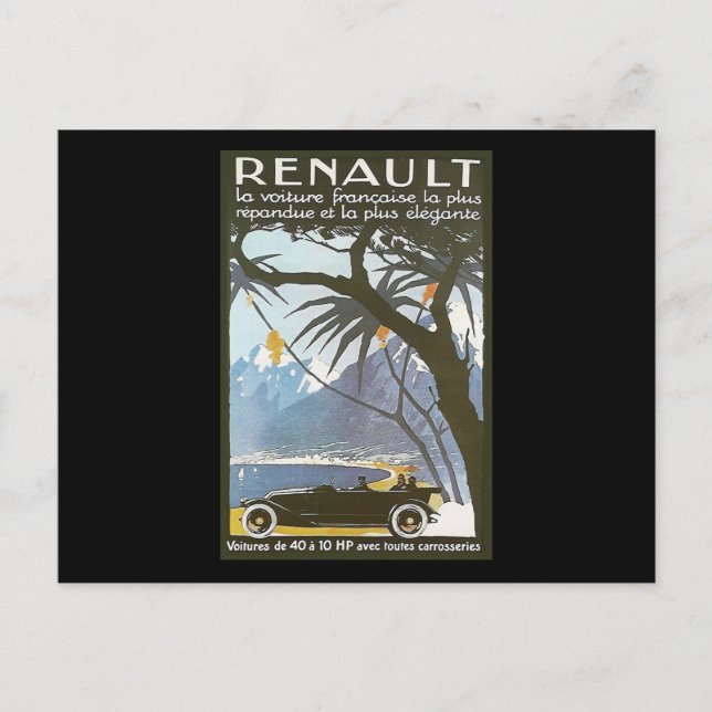 Renault Postcard (Front)