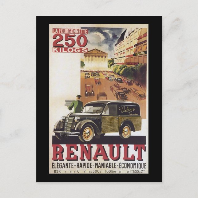 Renault Postcard (Front)