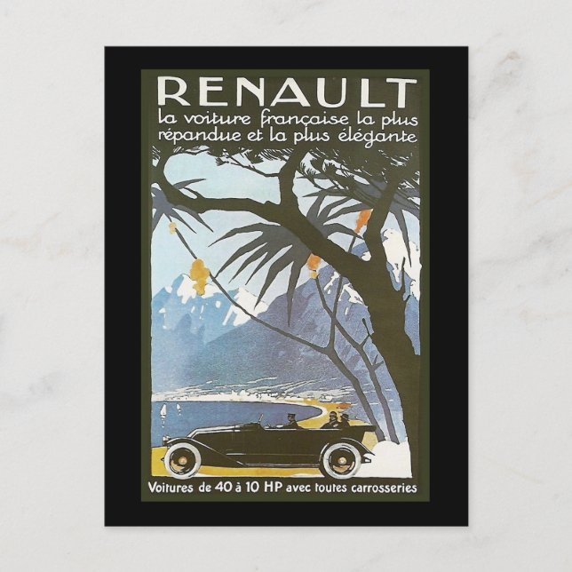 Renault Postcard (Front)
