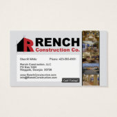Rench Construction, LLC (Back)