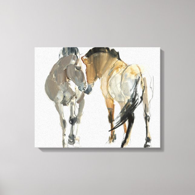Rencontre Canvas Print (Front)