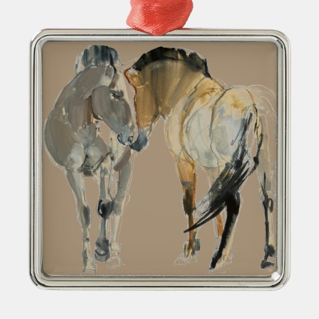 Rencontre Metal Ornament (Front)