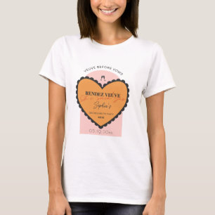 Rendez Veuve, Veuve Before Vows T-Shirt