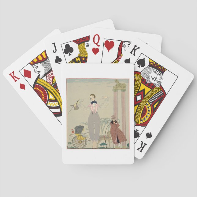Rendez-vous (w/c on paper) poker cards (Back)
