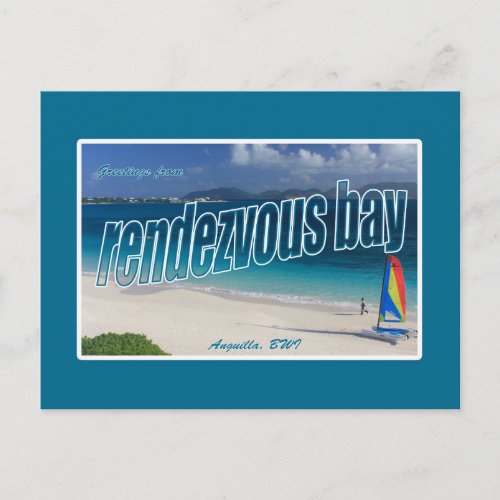 Rendezvous Bay Anguilla Postcard