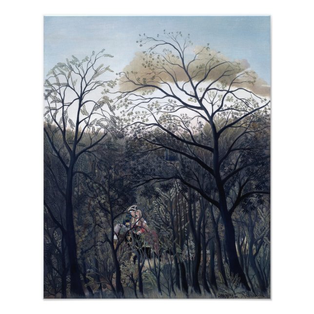 Rendezvous in the Forest 1889 Photo Print (Front)