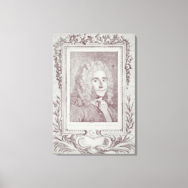 Rene Antoine Ferchault de Reaumur Canvas Print (Front)