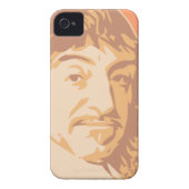 Rene Descartes Case-Mate iPhone Case (Back)