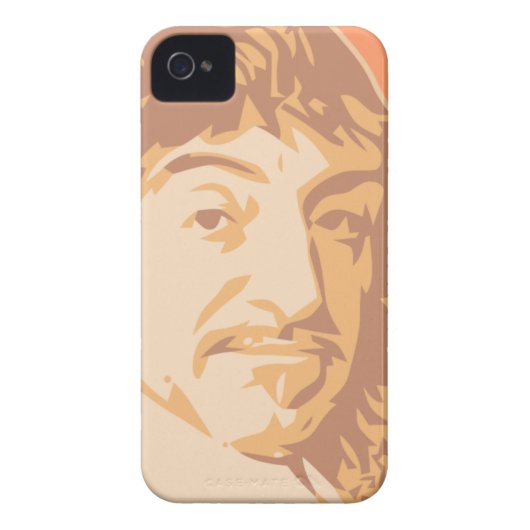 Rene Descartes Case-Mate iPhone Case (Back)