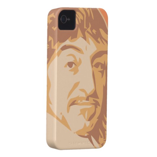 Rene Descartes Case-Mate iPhone Case (Back/Right)