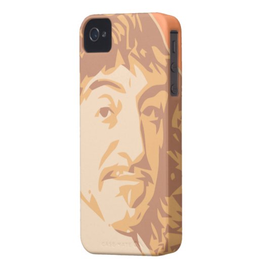 Rene Descartes Case-Mate iPhone Case (Back Left)