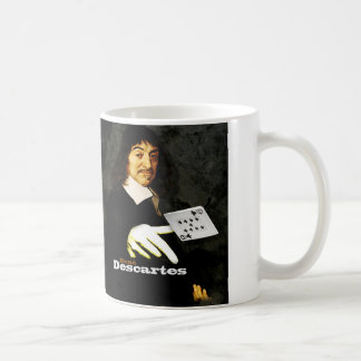 RENÉ DESCARTES PAYS COFFEE MUG