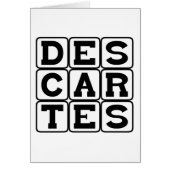 Rene Descartes, Philosopher (Front)