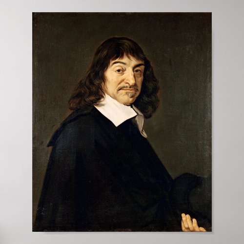 Ren Descartes Poster
