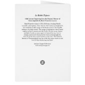 Rene Primevere Lesson - The Ruby Topaz Hummingbird (Back)