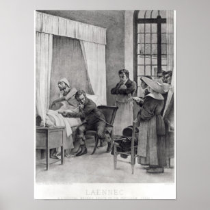 Rene Theophile Hyacinthe Laennec Poster
