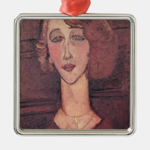 Renee, 1917 metal ornament