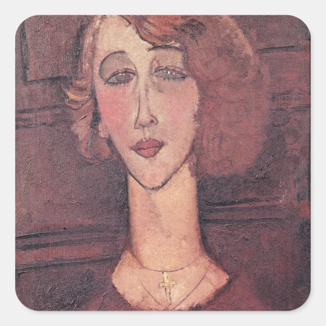 Renee, 1917 square sticker (Front)