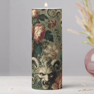 🩸 Renegade Harvest – Gothic Sanctum in Solitaire Pillar Candle