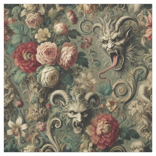 Renegade Harvest – Gothic Statement Tile Fabric