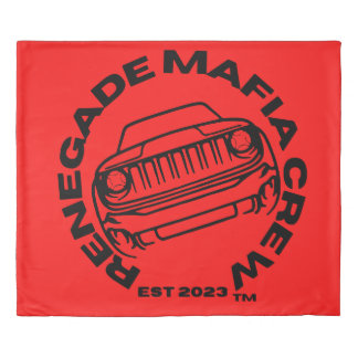 Renegade Mafia Crew Duvet Cover