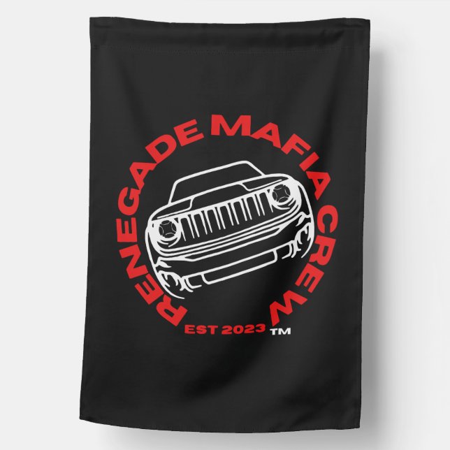 Renegade Mafia Crew House Flag (Front)