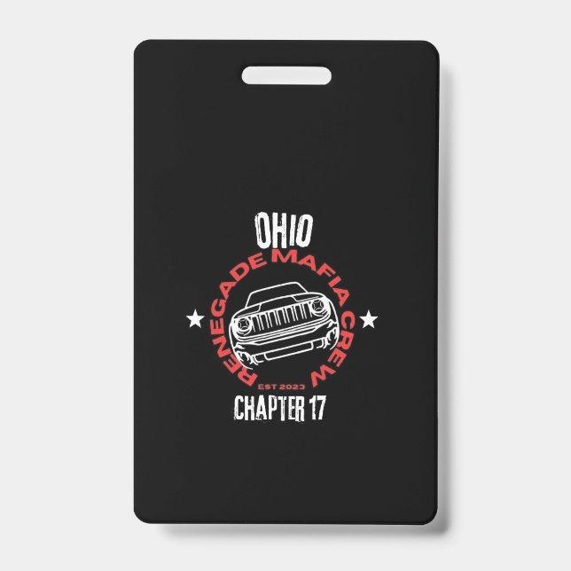 Renegade Mafia Crew Ohio Chapter Badge (Front)