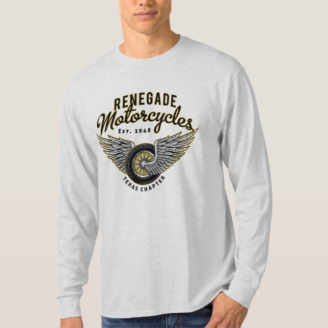 Renegade Motorcycles T-Shirt (Front)