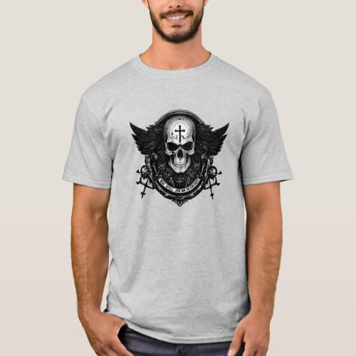 Renegade Renegades Bold Skull Emblem  T_Shirt