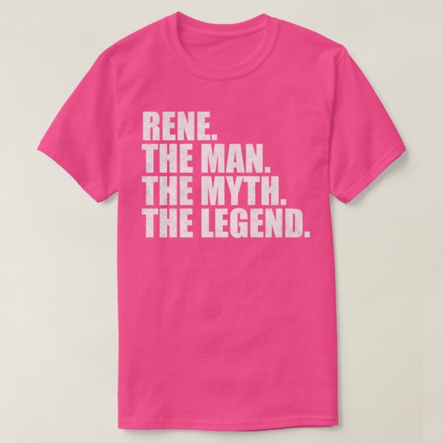 ReneRene Name Rene given name T-Shirt (Design Front)