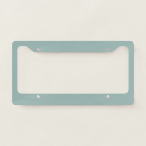 Renew Blue Solid Color License Plate Frame