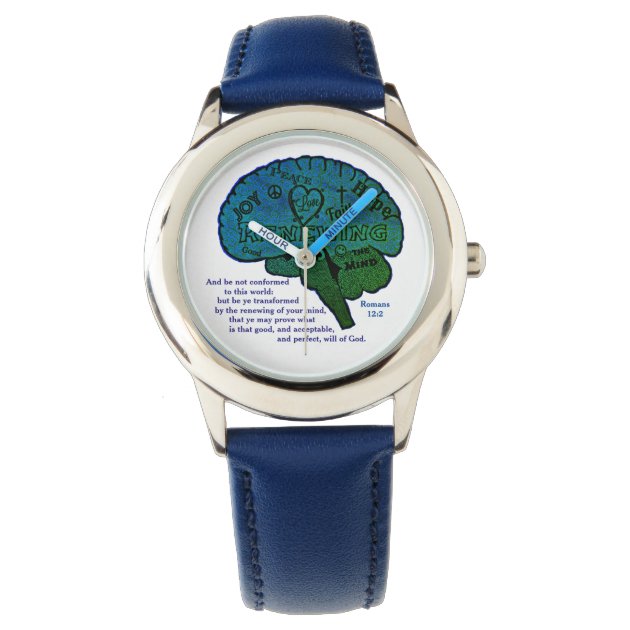 renew your mind scripture wrist watch r486c010f6f0f46b1baeafc9e55125269 zd5je 630