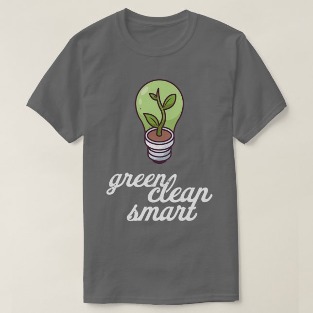 Renewable energies I energy transition electricity T-Shirt (Design Front)