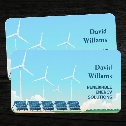 Renewable Energy Business Card