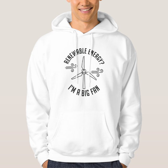 Renewable Energy Hoodie (Front)