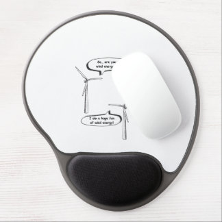 Renewable Energy I'm A Huge Fan – Wind Energy Gel Mouse Pad