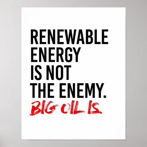 RENEWABLE ENERGY IS NOT THE ENEMY _ _ Pro_Science  Poster