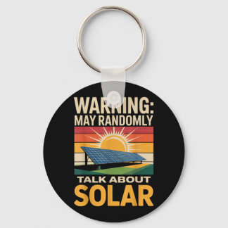 Renewable Energy Randomly Talk Solar Panel Solar Keychain