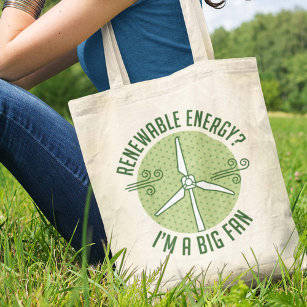 Renewable Energy Tote Bag