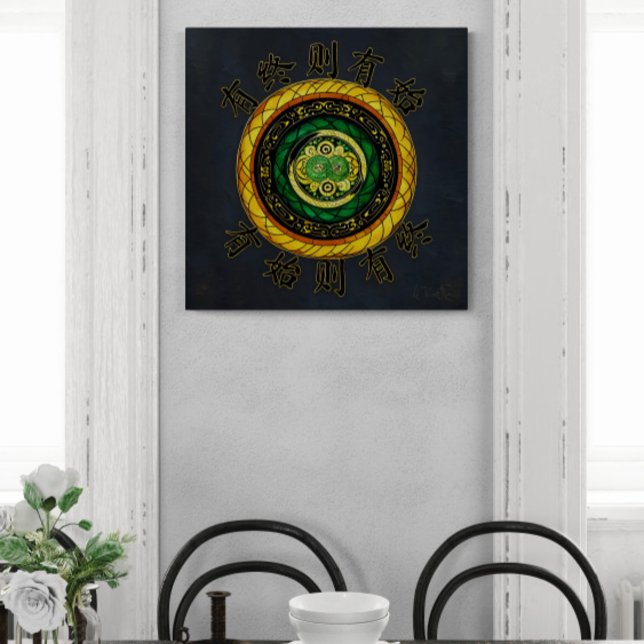 Renewal: {24} Where There's End, There's Beginning Canvas Print (Creator Uploaded)