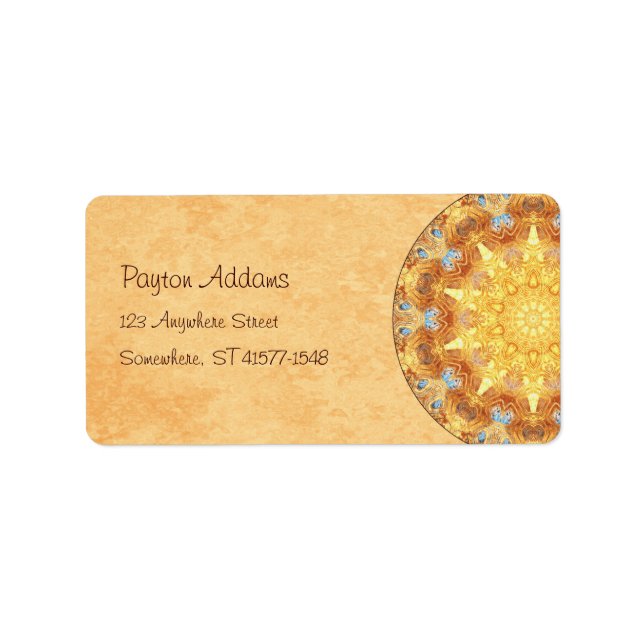 Renewal Mandala Address Label (Front)