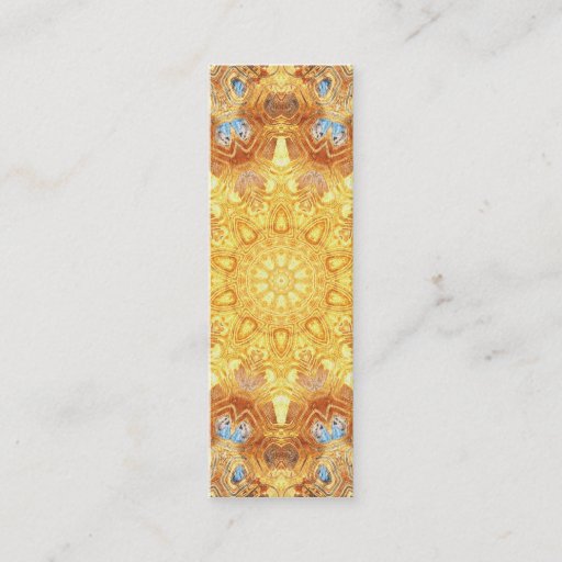 Customizable Renewal Mandala Bookmark Business Card