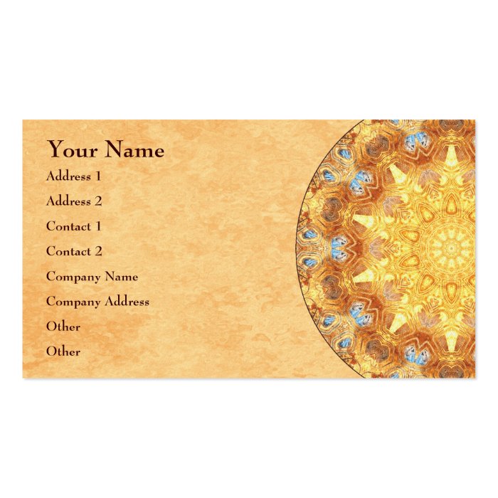 Renewal Mandala Business Card