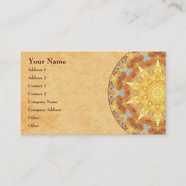 Renewal Mandala Business Card (Front)