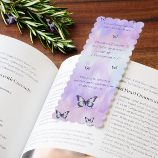 Renewed in Christ Butterfly Bookmark