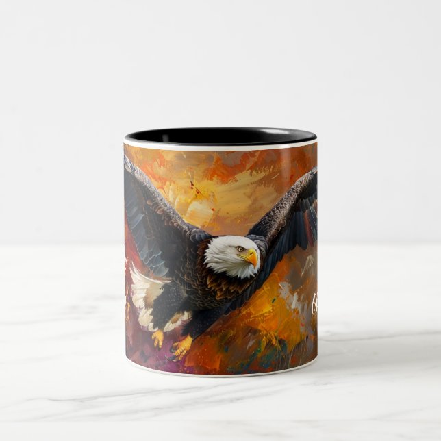 Renewed Strength: Isaiah 40:31 Personalized Mug (Center)