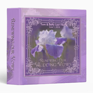 Renewing Our Vows - Album - Iris 3 Ring Binder