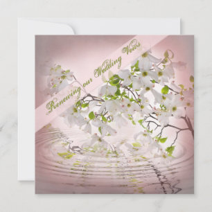Renewing Vows Invitation - Sweet Apple Blossoms